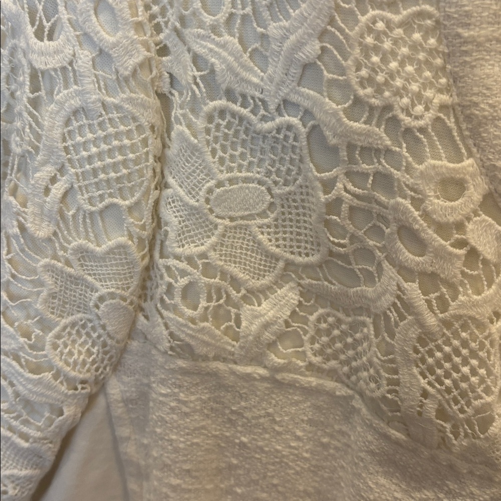 CAbi Cream Textured Women's Blazer - Picture 3 of 8